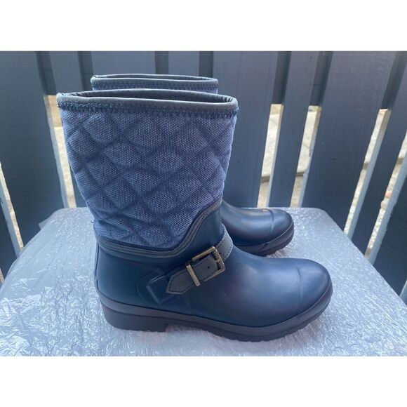 SPERRY Women's Waterproof Rubber Gray Boots Sz 8 - Picture 11 of 11